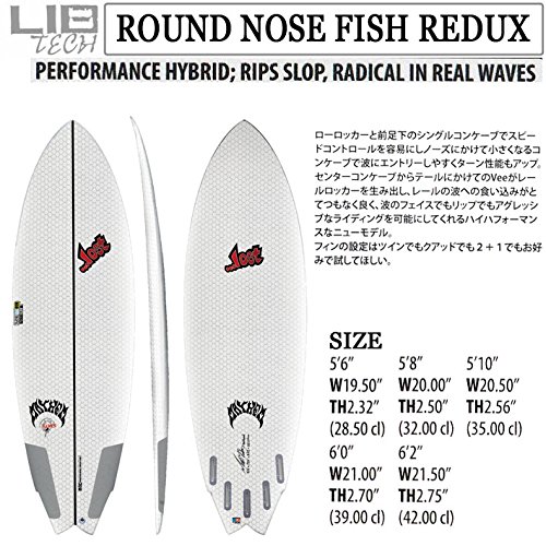 Amazon | Lib Tech リブテック ROUND NOSE FISH REDUX ラウンドノーズ